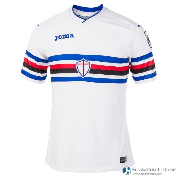 Sampdoria Trikot Auswarts 2017-18 Fussballtrikots Günstig